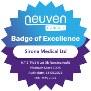 Sirona Medical Ltd Platinum Audit Badge